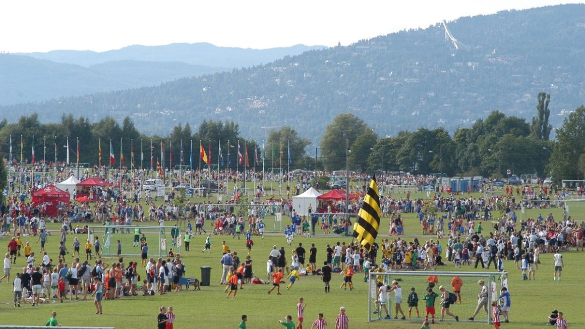 Hjemmekamp på Ekeberg under Norway cup!