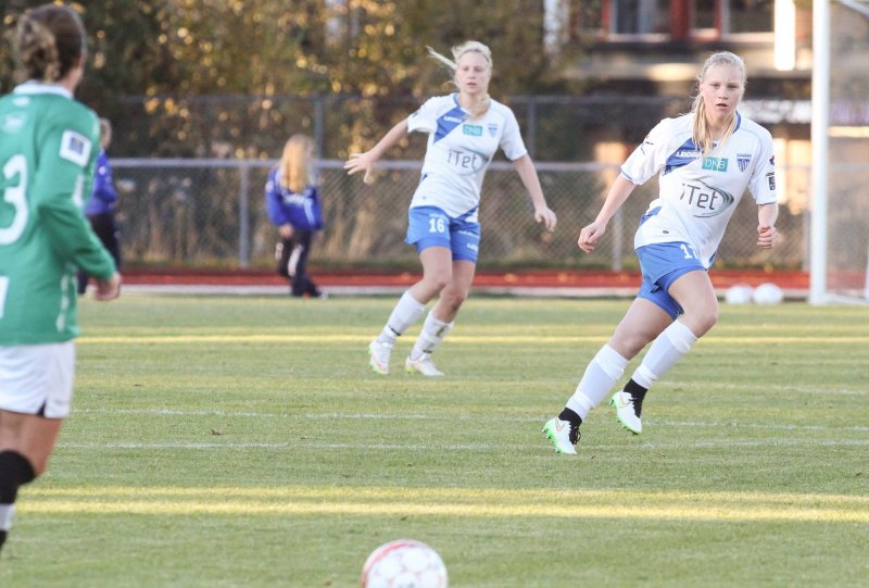 Linn Huseby mot Amazon Grimstad i 2015. ​​​Foto: Atle Larsson - Østlandets blad
